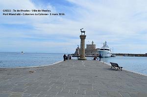 030- Rhodes Centre- Port d'honneur